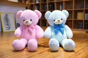 Bambola di vendita calda cuore di ghiaccio grande orso peluche riempito morbido regalo per bambini emozione pad riempito peluche peluche