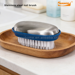 Spazzola per Pulizia Cucina in Acciaio Inox, Spazzola per Mani e Unghie, Elimina Odori e Assorbe le Profumazioni - Product Image 3