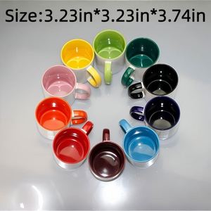 Mug à café en céramique de 11 oz avec logo personnalisé, faible MOQ, pour la famille, les amis, les couples, les camarades de classe, les cadeaux promotionnels de vacances, l'usage quotidien - Product Image 2