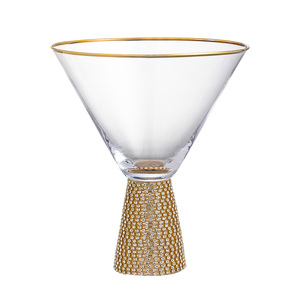 Copa de agua de copa de champán con tachuelas de diamantes de imitación - Product Image 6