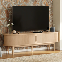Hotel Villa Komplettes Möbelset Massivholz Rattan Bett Esszimmer TV-Ständer Japandi
