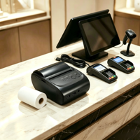 Printer Termal Luar Ruangan Murah untuk Tiket Parkir/Pencetakan Tiket Mobile/Printer Tiket Genggam yang Dapat Diprogram-Stok DiligenCe