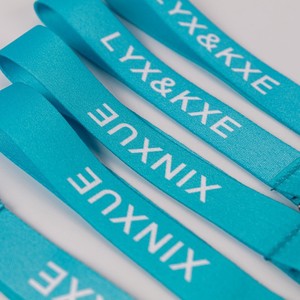 <b>Polyester</b> <b>Lanyard</b> With Metal Lobster Buckle Thermal Transfer Printing Custom Logo Phone Strap Keychain Accessory - Product Image 4