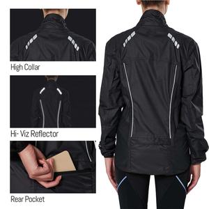 Veste de cyclisme imperméable et coupe-vent PIHA SPORTS pour homme et femme, légère, respirante et à séchage rapide, vente en gros d'usine - Product Image 4