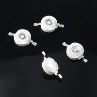 Source de lumière à diodes LED UVA/UV à densité de flux radiant maximale 365-370 nm, 700-900 mW, 12 Lm/W, émission violette pour encre/colle/curage des ongles
