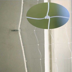 थोक सफेद नायलॉन मोनोफिलामेंट बालकनी सुरक्षा शुद्ध पारदर्शी बिल्ली शुद्ध टिकाऊ कस्टम आकार 0.7 मिमी बिल्ली नेट बाड़े - Product Image 6