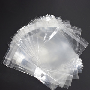 Wholesale Biodegradable Clear Transparent Self Adhesive Cellophane Plastic OPP Bags With Seal Flap