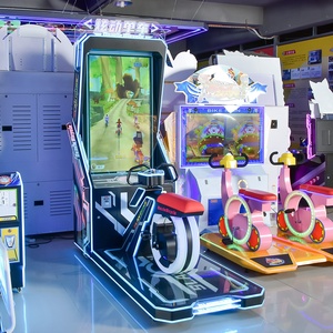 Bicicleta que funciona con monedas Videojuegos Racing Fitness Bike Indoor Sports Entertainment Simulator Arcade Game Machine para niños Familia - Product Image 1