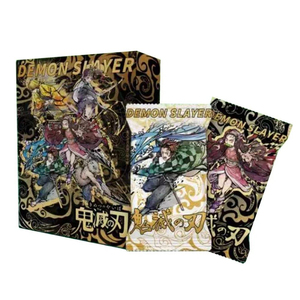 Wanmu Demonslayered Collection Cards Booster Box Japan Anime DS Cartas Coleccionables Juegos de Mesa Cartas Intercambiables Regalos para Aficionados - Product Image 1