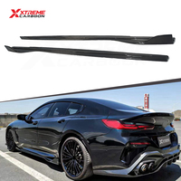 Kit de Carrocería XTREME Mejorado con Faldones Laterales de Fibra de Carbono Seca y Alerones para BMW Serie 8 G16 840i M850i 2019-2023