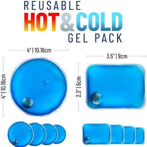 Calentador de manos mágico con forma de círculo, diseño personalizable, paquete de calentamiento de bolsillo, paquetes calientes y fríos, regalo de promoción - Product Image 2