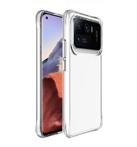 Custodia Trasparente Semplice in TPU Morbido per <span class=keywords><strong>Xiaomi</strong></span> 11 Ultra, <span class=keywords><strong>Cover</strong></span> Posteriore Rigida in PC per <span class=keywords><strong>Xiaomi</strong></span> 11 Pro 12 13 14 15 16 - Product Image 2