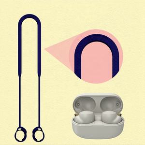 Correa Antipérdida de Silicona de Alta Calidad para Auriculares Inalámbricos <span class=keywords><strong>Sony</strong></span> <span class=keywords><strong>WF</strong></span>-<span class=keywords><strong>1000XM4</strong></span>, Accesorio de Cuerda para Auriculares - Product Image 3