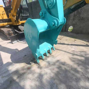 Mini-excavatrice hydraulique compacte Kobelco SK50SR à vendre, modèle japonais d'occasion, certificats EPA CE, moteur principal concentré - Product Image 5