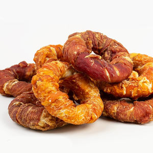 מותאם אישית של היצרן-חלבון גבוה במיוחד טבעות עוף cowhide מזון כלב 1 חבילה פופולרי שחיקה שיניים חטיפי חיות מחמד חטיפים - Product Image 4