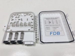 <span class=keywords><strong>12</strong></span> 24 lõi sợi hộp phân phối FTTH quang thiết bị đầu cuối chất béo hộp FDB SC sợi Adapter treo tường sợi quang hộp phân phối - Product Image 5