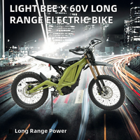 Vélo Électrique Urbain Spot Goods Colorful Light Bee avec Moteur Central 60V Haute Vitesse 750W, Longue Autonomie, Freins à Disque Hydrauliques en Alliage d'Aluminium