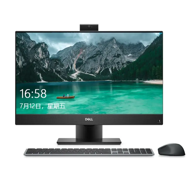 델 (DELL) OptiPlex7400 23.8 인치 고급 게임 매핑 상용 데스크탑 올인원 컴퓨터