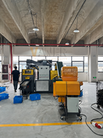 Ligne de production de granulateurs de cuivre à 99 % de pureté 200~300 kg/h – Machine automatique de recyclage de câbles usagés pour réduire les coûts de main-d'œuvre