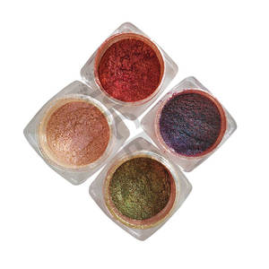 CAMPIONI GRATUITI del Marchio Mcess, Pigmento per Ombretti, Trucco con Etichetta Privata, Polvere Scintillante Multi-cromatica Effetto Camaleonte - Product Image 2