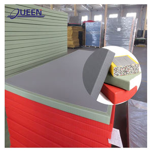 LINYIQUEEN 穆勒式柔道垫样品 IJF认证，带PU海绵防滑背衬，可定制柔道训练垫，厚度4厘米/5厘米 - Product Image 6