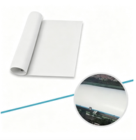 Tissu de membrane tendue pour dôme pneumatique, membrane PVDF Q1400, enduit, imperméable, anti-UV, résistant à la moisissure, en rouleau