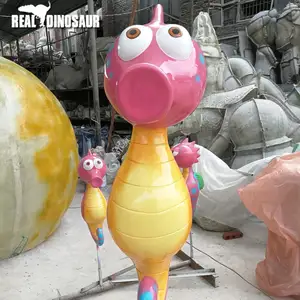 Amusement park customized fiberglass cartoon