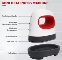 Presse à chaud miniature abordable, seulement 18 dollars pour un échantillon, idéale pour un usage personnel et les petites entreprises d'artisanat