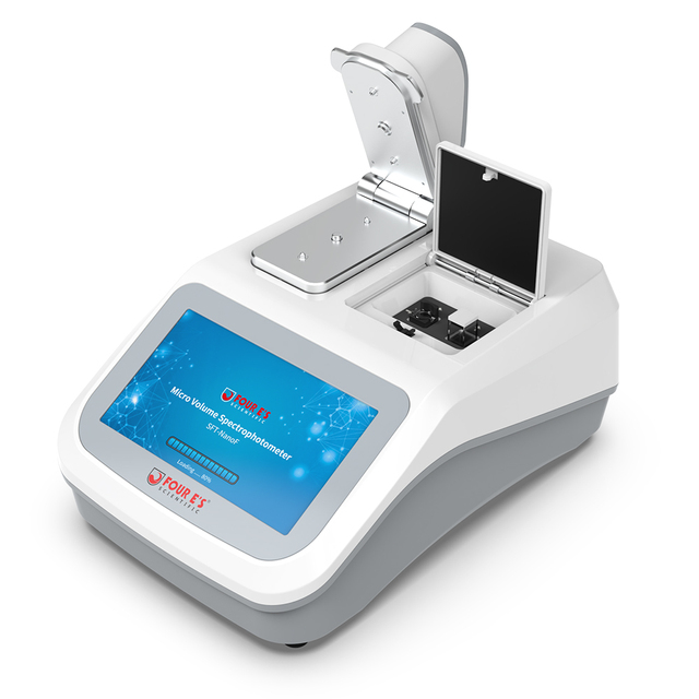 UV-Vis Microvolume Spectrophotometer with Cuvette and Fluorescence Detection Photometer for Laboratories