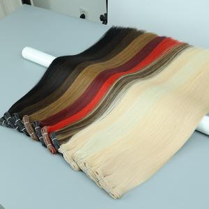 FH Invisible Hole Butterfly Weft Human <b>Hair</b> <b>Extension</b> <b>Remy</b> Genius Xo Hole Weft Double Drawn Butterfly Weft - Product Image 5