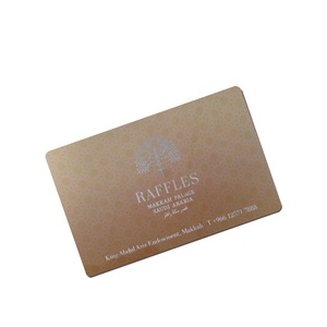 GSC Blank PVC ID <b>Cards</b> RFID Authenticity <b>Card</b> - Product Image 4