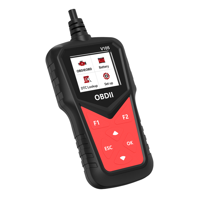 Electric OBD2 for Compatible Car Battery Tester with TFT Display Fault Code Reader 1-Year Warranty