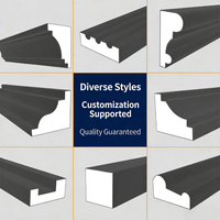 Moulures de fenêtre en polystyrène expansé (EPS) sur mesure pour l'extérieur, corniches décoratives pour villas et bâtiments