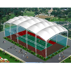 Pabellón Clásico con Techo Tensado para Exteriores, con Diseño Tradicional para Canchas Deportivas Históricas - Product Image 5