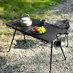 Mesa de Camping Plegable Portátil para Exteriores: Mesa Táctica Plegable de Aleación de Aluminio Ultraligera con un Diseño Moderno. - Product Image 1
