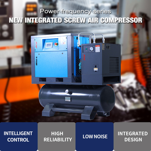 เครื่องอัดอากาศแบบสกรู OEM 4-in-1 ขนาด 100 ลิตร 15 กิโลวัตต์ 8 บาร์ ระบบ VSD  แบบไม่ใช้น้ำมันหล่อลื่น ราคาโรงงาน - Product Image 3