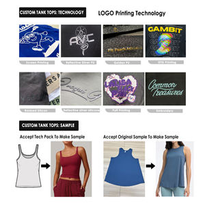 Женская Спортивная дышащая компрессионная майка для тренировок - Product Image 4