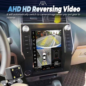 Reproductor Multimedia para Auto con GPS de 8GB+128GB para TOYOTA LAND CRUISER PRADO VXR 2018 2019 2022, Estilo Tesla, Pantalla de 12.1 Pulgadas, 2Din, Navegación, Estéreo - Product Image 4