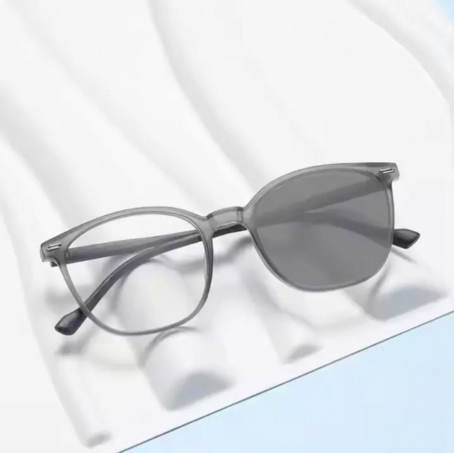 25033 Computer Bluelight Blocking Photochromic Sunglasses Custom Logo Eyeglasses Anti Blue Light Photochromic Glasses for Men