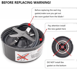 1 pièce de rechange pour joint d'étanchéité en caoutchouc, anneaux d'étanchéité, joints de rechange pour accessoires Nutribullets, mixeur 600W et 900W - Product Image 6