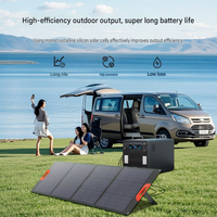 Panneaux solaires pliables 100W/200W/300W/400W pour la recharge en extérieur, fabriqués en Chine, directement de l'usine, transfrontalier