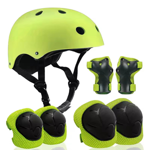 Equipo de Protección FSPG para Patinaje en Línea, <span class=keywords><strong>Patines</strong></span> de Ruedas, Rodilleras y Coderas para Niños Pequeños, Protectores de Muñeca para Niños - Product Image 1