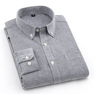 Chemise haut de gamme de couleur unie pour <span class=keywords><strong>homme</strong></span> Chemise à manches longues pour <span class=keywords><strong>homme</strong></span> Chemise habillée professionnelle pour <span class=keywords><strong>homme</strong></span> - Product Image 4