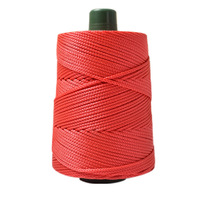 Fil de macramé en nylon polyester fantaisie écologique de 250g, 3mm, en soie glacée, tricoté à la main, creux, pour le crochet DIY