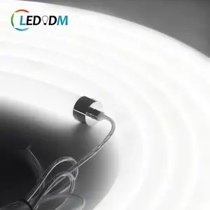 20mm 22m 360 Difusor redondo de silicona Luz de neón Luz LED de neón flexible Proyecto al aire libre Tira de neón LED