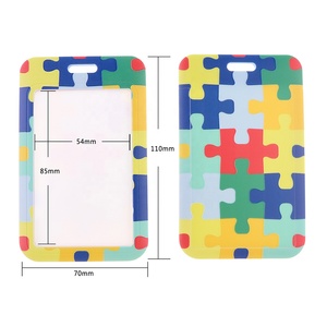 <span class=keywords><strong>Wowei</strong></span> Série Soins aux personnes autistes, atteintes de TDAH et handicapées : Lanière de téléphone portable, Sangle en sangle pour étudiant, Combinaison de porte-certificat de travail - Product Image 6