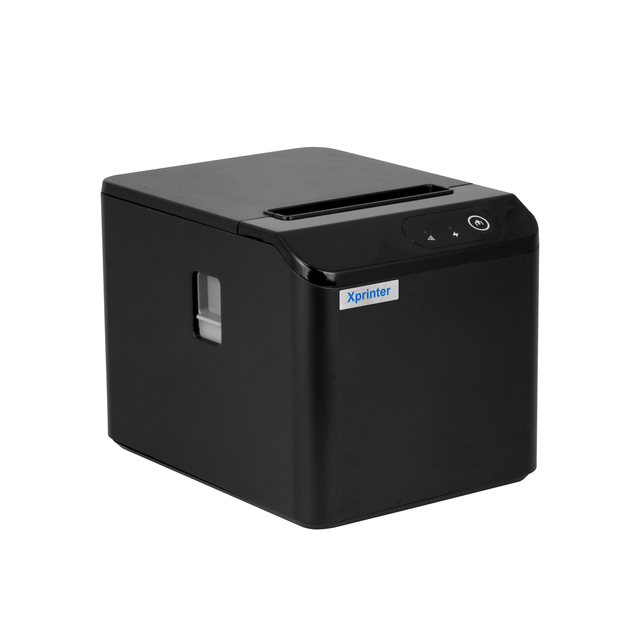High-Speed 80mm Thermal Receipt Printer Desktop USB POS Compatible Direct LAN Interface with Linux Android Auto Cutter