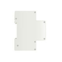 Disjoncteur intelligent monophasé Tuya en plastique pour rail DIN 63A 2P avec moniteur de puissance et commande vocale Alexa