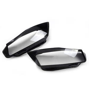 Cubiertas de Faros Delanteros para Audi A4L B8, Lentes Transparentes de PC, Juego Izquierdo y Derecho, 2009-2012 - Product Image 2