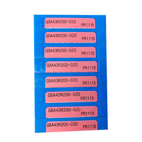 Plaquettes de rainurage en carbure d'origine Kyocera GBA43R200-020 PR1115 pour outil de tournage CNC